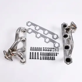 Qk 202606131128 For Ford F-150 F-250 Bronco 1987-95 5.0l 304 2wd/4wd 1.5 Inch Shorty Headers Upgrade