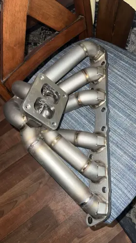 Hp-mf-2ge-t4-11g Rev9 Hp Equal Length Divid T4 Turbo Manifold For 2jzge 2jz-ge Supra Is300 Sc300