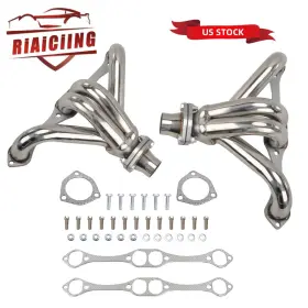 Eh28030-2-2d Riaiciing For Chevy Small Block Sb V8 262 265 283 305 327 350 400 Stainless Steel Headers
