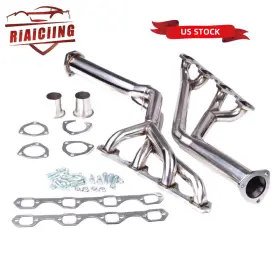 Eh28080-2-2d Riaiciing Pair For 64-70 Ford Mustang 260/289/302 Tri-y Long Tube 8-4-2 Exhaust Headers Us