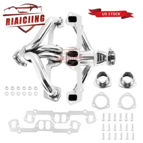 Eh28770-2d Riaiciing Pair For Dodge Chrysler Plymouth Small Block 273-360 5.2l 5.6l Stainless Headers