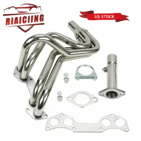 Eh28920-2-2d Riaiciing For Mazda B2000 B2200 1986-1993 2.0l 2.2l Stainless Exhaust Manifold Header New