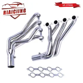 Eh28922-2d Riaiciing For Chevy C10 Ls Truck Ls1 Ls2 Ls3 Ls6 Long Tube Headers 1 3/4 Inch Conversion Swap
