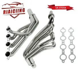 Eh28944-2-2d Riaiciing For Fox Body Ls Conversion Swap Headers 79-93 And 94-04 Ford Mustang 4.8l 5.3l New