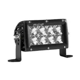 104113 Rigid Universal Black Housing E-series Pro 4 Inch Dual Row Flood Beam Led Light Bar