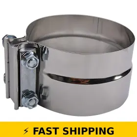 Roadformer 735551428682 5 Inch Stainless Steel Exhaust Band Clamp