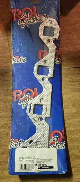 Ms3890 Rol Gaskets Ford Manifold Set New