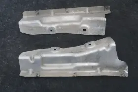 51487201493 Rolls Royce Set 2 Left Right Engine Heat Shield Ghost Series I 09-14