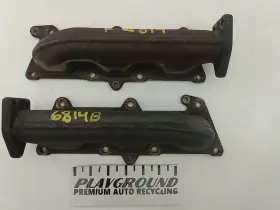 327-50213 Saab 9-3 Pair Of Engine Exhaust Manifolds 2.8l 6 Cylinder Fits 2006-2009 06 07