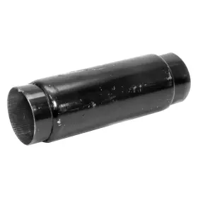 124040 Schoenfeld Headers - Steel Race Black Exhaust Muffler 4 Inch Id Od 12