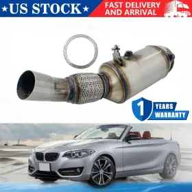 17546 Sctdktech Front Catalytic Converter For Bmw 228i 320i 328i Xdrive 428i L4 2.0l 2013-2017