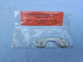 Shafers Classic Reproductions Eml001 New 1957-1963 Chevrolet Vet V8 Small Block Exhaust Manifold Bolt Locks 4