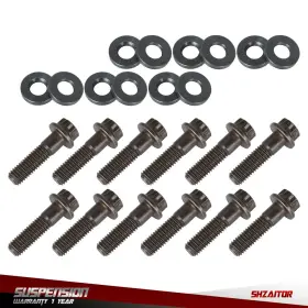 Ie1185795es Shzaitor Chromoly Header Exhaust Manifold Bolts For Gm Ls Series Ls1 Ls2 134-1202