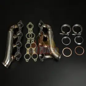 Skm20246961 Skm Turbo Manifolds Ls1 Lsx 3 Inch Headers 2 Primary Monsters F Body