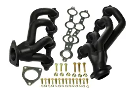 62023961011 Skpm 1-5/8 Short Headers 2002-2013 For Chevy/gmc 1500 Trucks V8 4.8l/5.3l Black