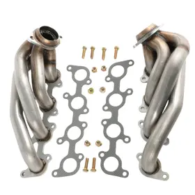 62024371114 Skpm Shorty Headers For 2011-17 Ford F-150 Fx2 Fx4 Xl Xlt Lariat King Coyote 5.0l V8
