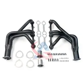 Ag20243301 Skpm Mid-length Headers For 1963-1974 Sbc Chevrolet Corvette 350 327 396 V8 11106flt