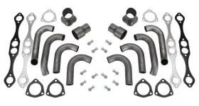 440-0090 Southwest Speed Block Hugger Header Kit Small Chevy 1-1/2 Inch Tube U-weld