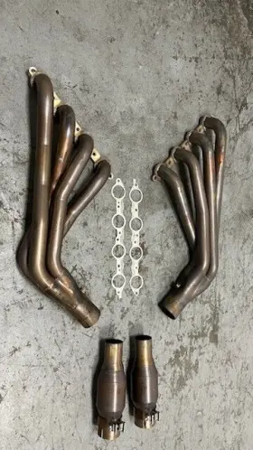 25-1017 Speed Engineering 2010 2015 Camaro Ss L99 Ls3 Long Tube Headers 1 7/8 Inch With Mids