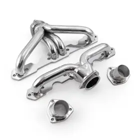 Pce316.1030.02 Speedmaster Chevy Sbc 350 1955-57 Tri-5 Shorty Ceramic Headers Straight Plug