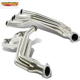 Spt-ehd1340 Speedracingturbo Exhaust Header For 35-48 Chevy Small Block 265-400 V8 Fat Fender 8-2-1 Long Tube
