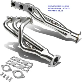Spt-ehd1447 Speedracingturbo Pair Exhaust Header For 05-08 Nissan Frontier / Xterra Pathfinder 4.0l V6