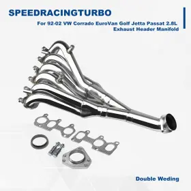 Spt-ehd1469 Speedracingturbo For 92-02 Vw Corrado Eurovan Golf Jetta Passat 2.8l Exhaust Header Manifold