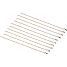 91560008 Speedway Motors Stainless Steel Exhaust Wrap Ties 8 Inch