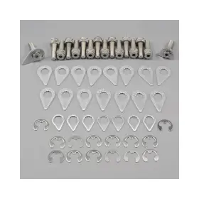 8906 Stage 8 Locking Fasteners Bolt 8mm X 1.25 Double Hex Head Steel Ford 4.6/5.4 Set Of 16