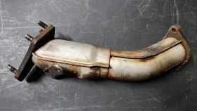 44614aa000 Subaru 2004-2021 Wrx Sti Forester Xt Up Pipe Joint Exhaust Oem #44614aa000
