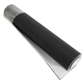 350301b Summit Racing Heat Protection Floor Shield Alum. Black 48 Inch X21 0.240 Thick Self-adhesive