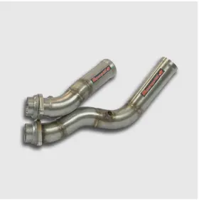 044011 Supersprint Connecting Pipes Kit For Oem Manifold E46 Weld On