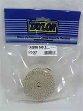 2607 Taylor Exhaust Insulation Wrap 2 W X 15 L Protection Up To 1200 F Natural