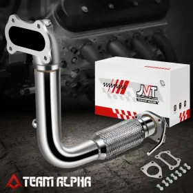 Tma-jvthd092 Team-alpha Fits 2008-2014 Acura Tsx Honda Accord 2.4l Long Tube Stainless Exhaust Header