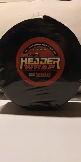 Techflow Tcx-hfn2-00bk50 Header Wrap 2 Inch 50ft..pn#hfn2-00bk50