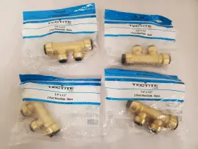 Fsbm2pto Tectite 4 3/4 Inch X Brass Ptc Inlets With 2-port Open Manifold 1/2 Outlet
