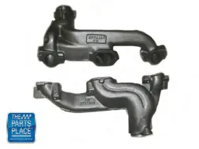 9777642 The Parts Place Inc. Ex2345g 64-67 Gto Lemans Tempest Ram Air H/o Exhaust D-port Manifolds Gm 9777646