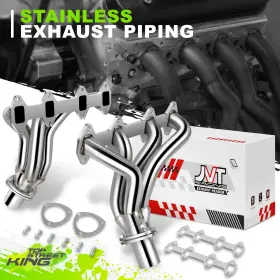 Tsk-jvthd083 Top Street King 3/8 Inch Thick 4-1 Mid Length Headers And Collector Reducers Ford F 100 For 57-76