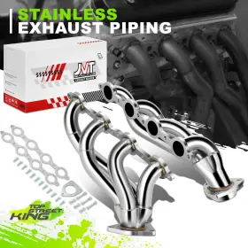 Tsk-jvthd090 Top Street King 4-1 Shorty Exhaust Manifold Header For Chevrolet Gmc Cadillac 4.8-6.2l 99-13
