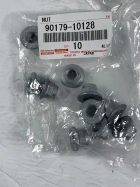 90179-10128 Toyota 90116-10171 Genuine Oem Manifold Nuts 12 Pcs Set