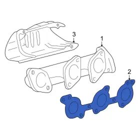 Toyota Oe 1717362060 For Tacoma 2000-2004 Exhaust Manifold Gasket