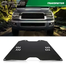 Trans0409-15 Transmotor2013 Fit For 07-2021 Toyota Tundra 08 Sequoia Catalytic Converter Shield Guard Black