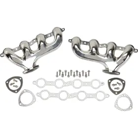 9300304 Tru-ram Manifolds Ls Exhaust Polished