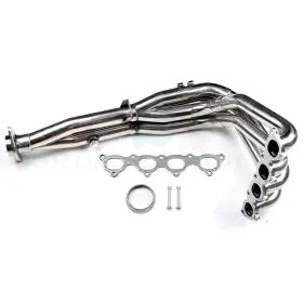 Be105au258ps148 Ultimate Tri-y Ss Racing Header/exhaust Manifold For 94-01 Integra Civic Si B16/18 Gs-r