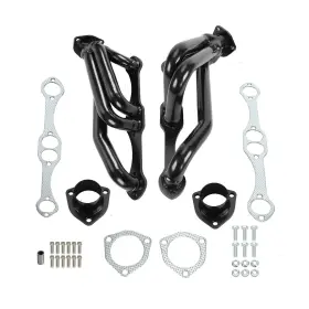 Ul179p30103k Ultimate-components For Small Block Chevy Blazer S10 S15 283 302 350 V8 Black Ss Engine Swap Headers