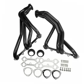 Ul179p31103k Ultimate-components Black Long Tube Headers For Sbc 305 327 350 Small Block Chevy Corvette 1963-1982