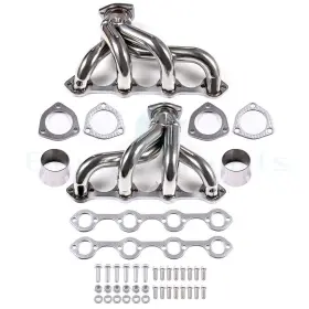Ut10523ma196te Ultimate-components For Ford 289-302-351 V8 Stainless Sbc Small Block Hugger Exhaust Manifold Header