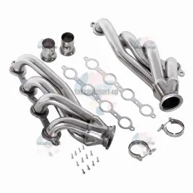 Cr1846 Unbranded Truck Headers Conversion Swap For 60-86 C-10 Ls Chevy Gmc Ls1 Ls2 Ls3 Ls6 Ls9