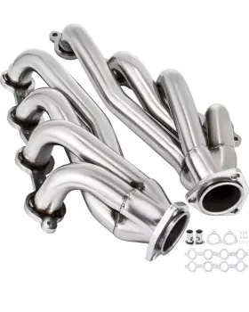 Ls1-2-3-6ls-qjqg1 Vevor Swap S10 Conversion Headers Fit For Chevy Ls1 Ls2 Ls3 Ls6 Ls9 Ls10 Engines 6.0