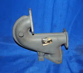 021251531 Volkswagen Nos Exhaust Elbow Pipe 3-way For 1975-1979 Vw Type 2 Bus Federal Only